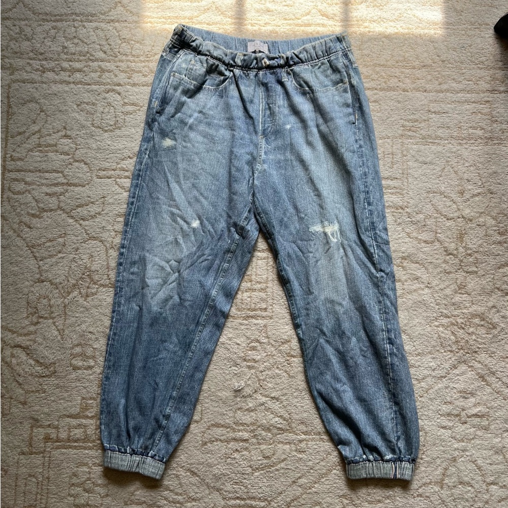rag & bone Distressed Miramar jean sweatpants